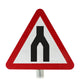 Dual Carriageway Ends Post Mounted Sign -  Dia 520 R2/RA2 (Face Only)