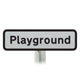 'Playground' Supplementary Plate - Post Mount Diagram 547.2 R2/RA2