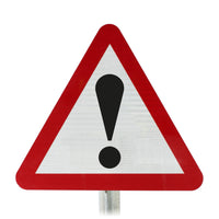 Warning Sign/Other Danger Post Mounted - 562 R2/RA2 (Face Only)