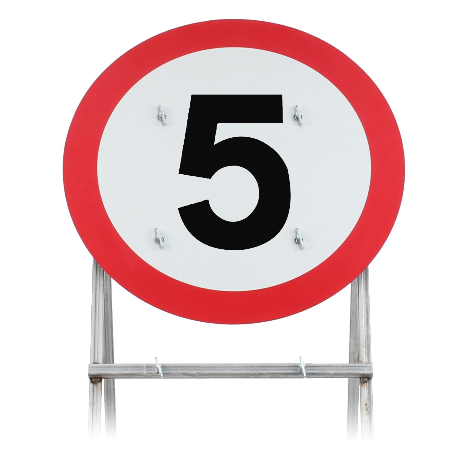 5h Sign 5mph Road Sign | Dia. 670 | Quick Fit | 750mm – Start Safety UK