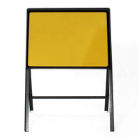 Blank Zintec Metal Sign 600x450mm RA1 - Yellow & Black