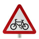 Cycle Route Sign Post Mounted - Diagram 950 R2/RA2 (Face Only)