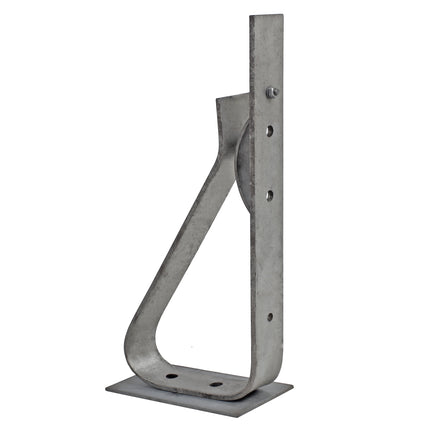 Bolt Down 610mm G Spring Armco Barrier Post Galvanised Steel