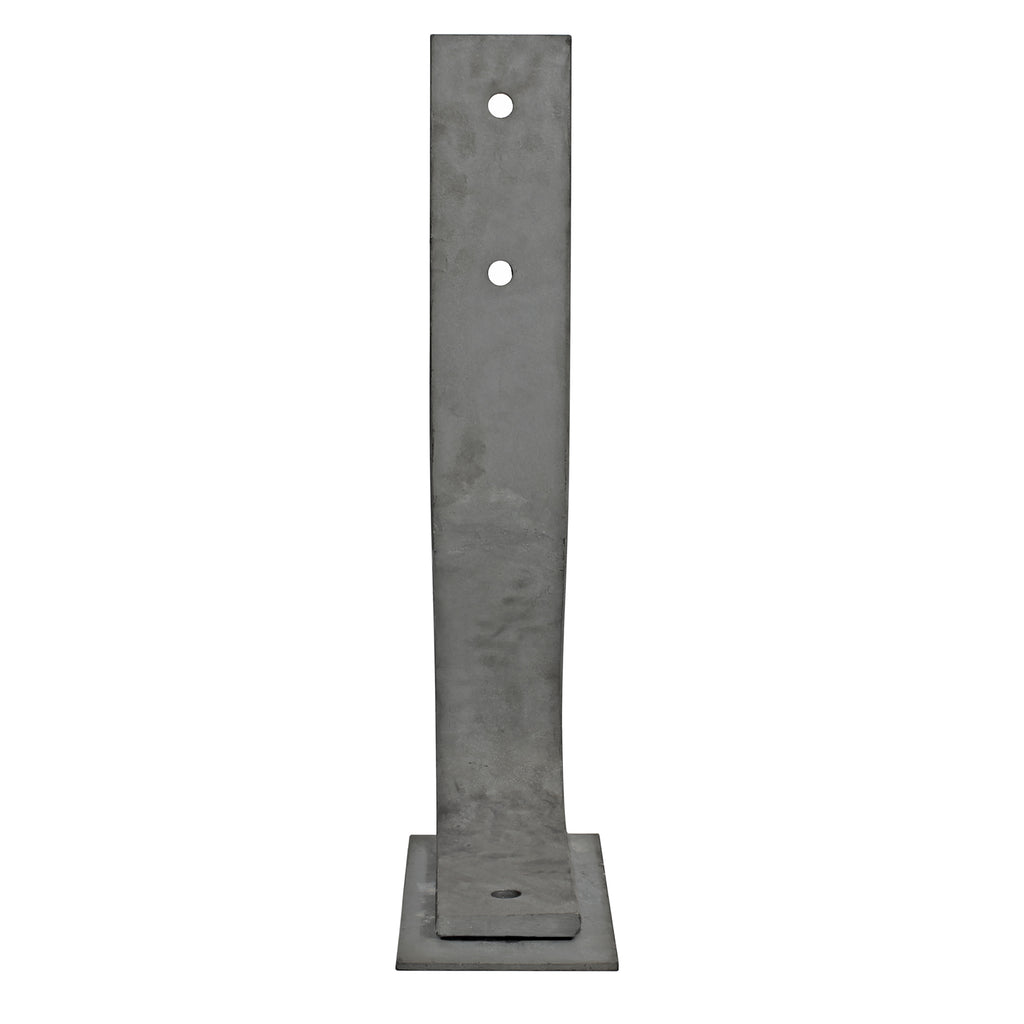 Bolt Down 610mm X Spring Armco Barrier Post Galvanised Steel