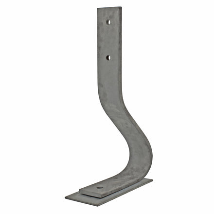 Bolt Down 610mm X Spring Armco Barrier Post Galvanised Steel