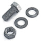 M16 X 35mm inc Nut - Lap Joint Bolt for Impact Barriers