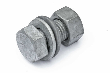 M16 X 35mm inc Nut - Lap Joint Bolt for Impact Barriers