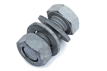 M16 X 35mm inc Nut - Lap Joint Bolt for Impact Barriers