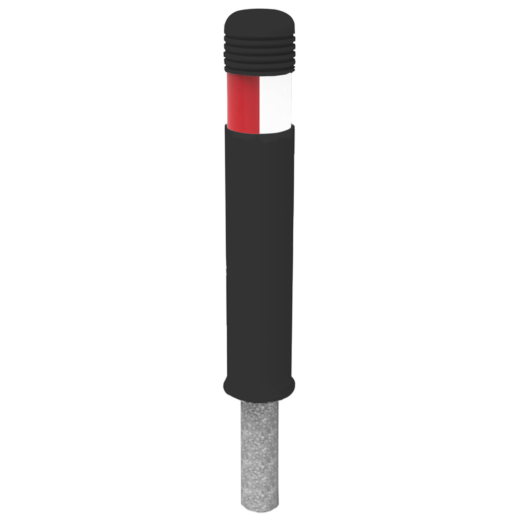 Munro Bollard ST-CITY Series - Multiple Options (Anti-Ram / Black / Red & White Split)