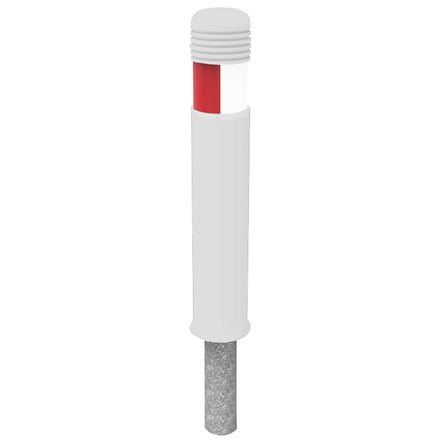 Munro Bollard ST-CITY Series - Multiple Options (Anti-Ram / White / Red & White Split)