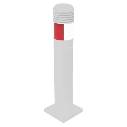 Munro Bollard ST-CITY Series - Multiple Options (Surface Mounted (Bolt Down) / White / Red & White Split)