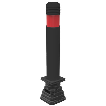 Munro Bollard ST-CITY Series - Multiple Options (LockSafe / Black / Red)