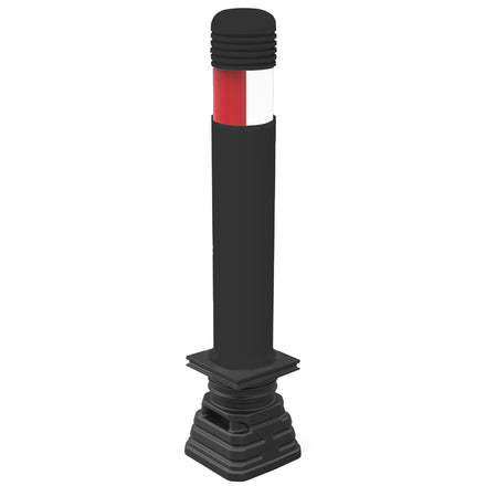 Munro Bollard ST-CITY Series - Multiple Options (LockSafe / Black / Red & White Split)