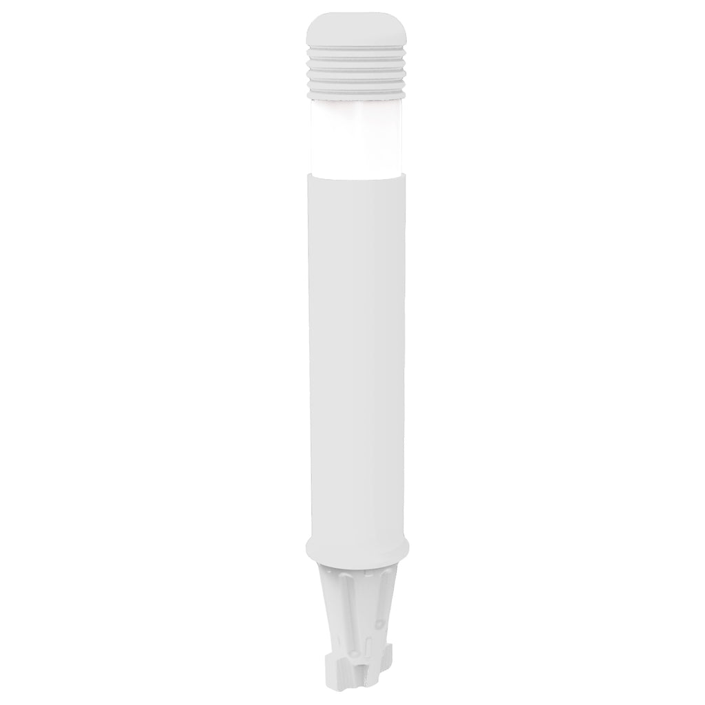 Munro Bollard ST-CITY Series - Multiple Options (Root Fixing / White / White)