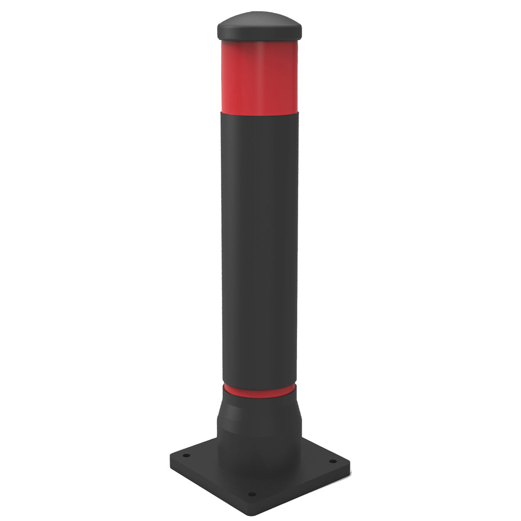 Orion Bollard ST-CITY Series - Multiple Options (Surface Mounted (Bolt Down) / Black / Red)