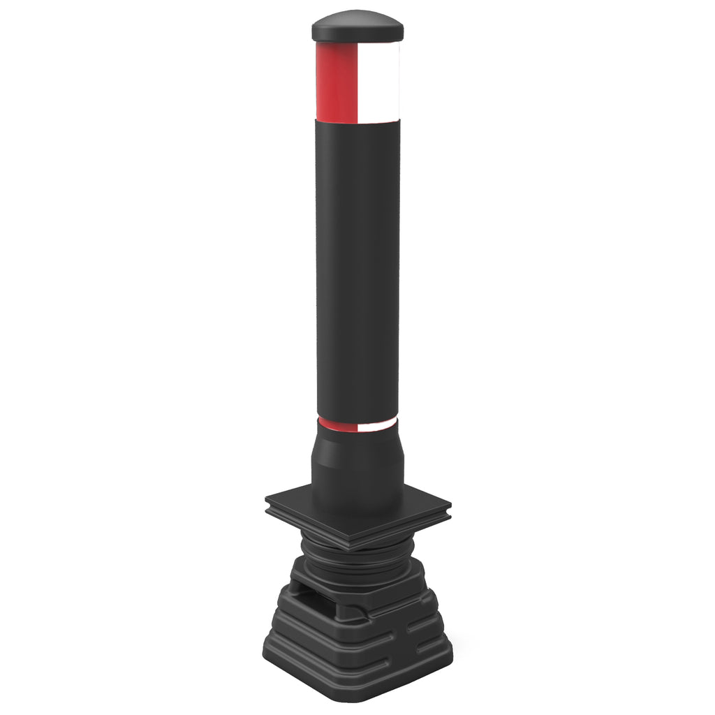 Orion Bollard ST-CITY Series - Multiple Options (LockSafe / Black / Red & White Split)