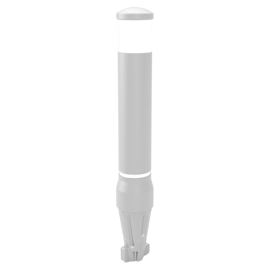 Orion Bollard ST-CITY Series - Multiple Options (Root Fixing / White / White)