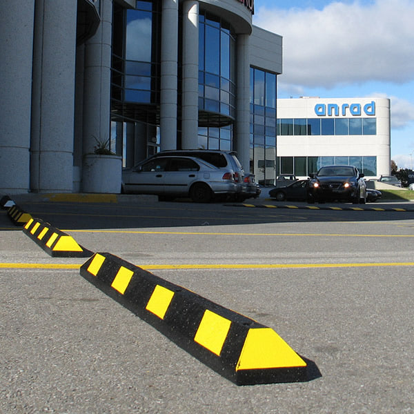 Stop Blocks Park-it 1800mm Rubber Wheel Block / Stop With Fixings – Start Safety UK