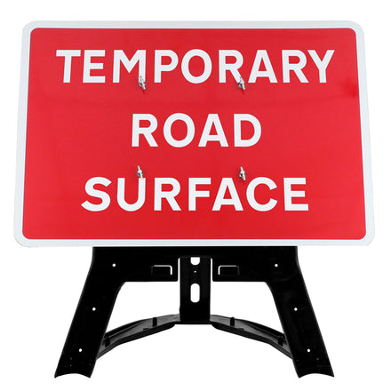 Temporary Road Surface Sign QuickFit EnduraSign Dia 7012 | 1050x750mm