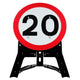 20mph Sign QuickFit EnduraSign Dia. 670 | 750mm