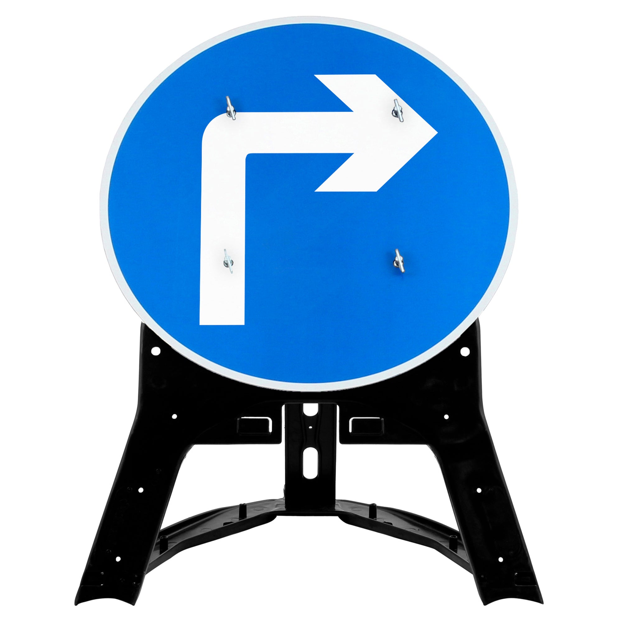 Turn Right Ahead QuickFit EnduraSign 609 Inc. Stand & Face – Start ...
