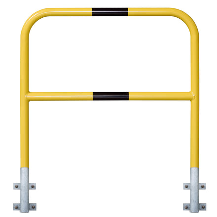 Traffic Line Steel Hoop Guard Warehouse Barrier (Wall Mounted (Removable) / Powder Coated / 1000mm)