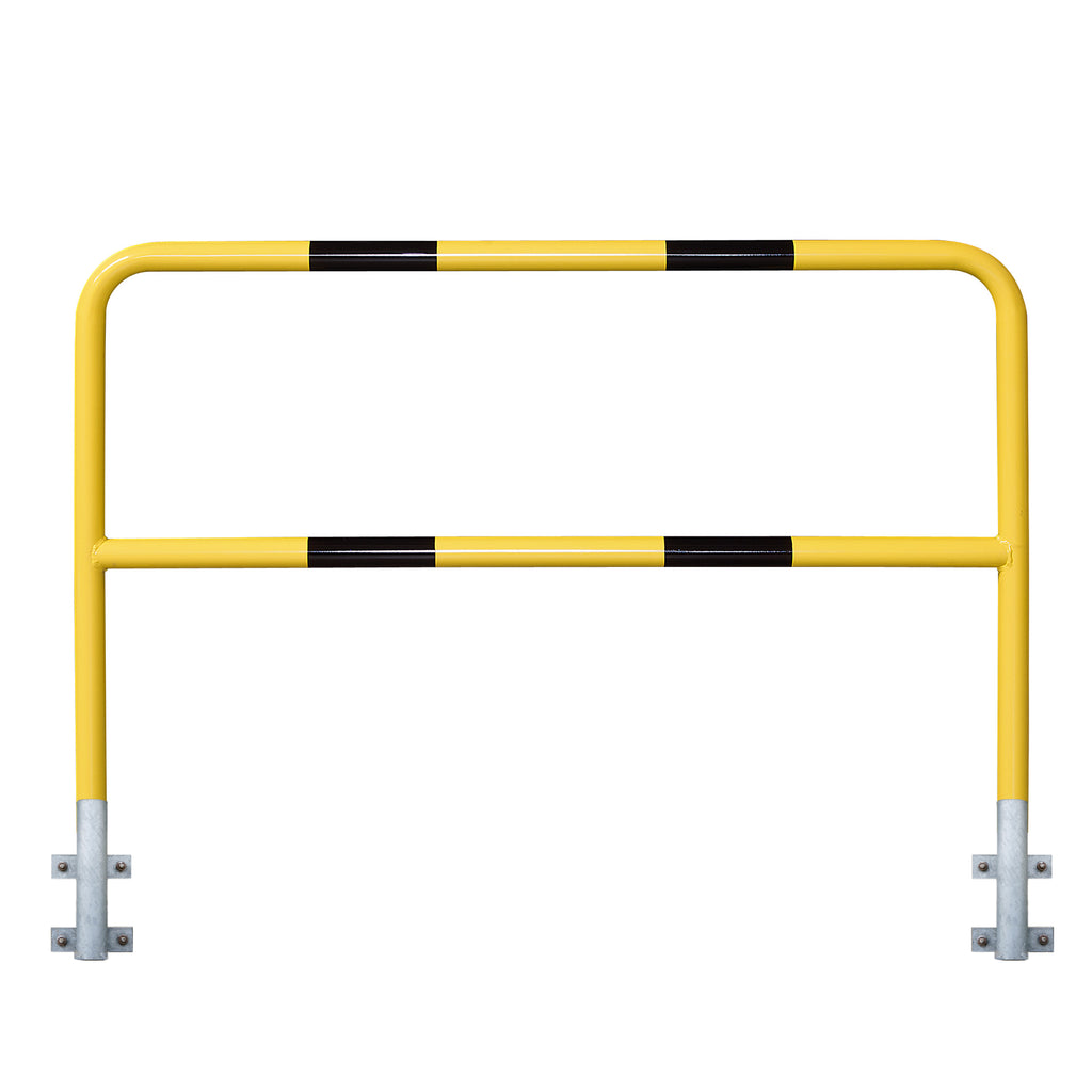 Traffic Line Steel Hoop Guard Warehouse Barrier (Wall Mounted (Removable) / Powder Coated / 1500mm)