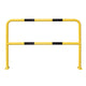 Traffic Line Steel Hoop Guard Warehouse Barrier (Bolt Down / Powder Coated / 1500mm)