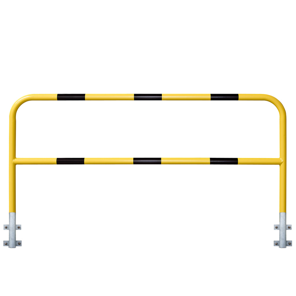 Traffic Line Steel Hoop Guard Warehouse Barrier (Wall Mounted (Removable) / Powder Coated / 2000mm)