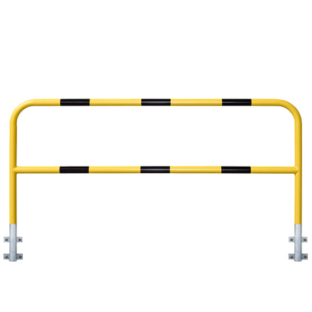 Traffic Line Steel Hoop Guard Warehouse Barrier (Wall Mounted (Removable) / Powder Coated / 2000mm)