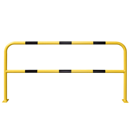 Traffic Line Steel Hoop Guard Warehouse Barrier (Bolt Down / Powder Coated / 2000mm)