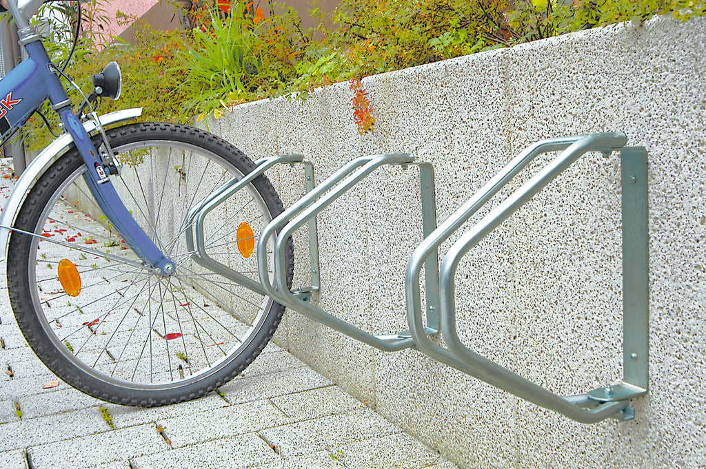 Wall Mounted Adjustable Bike Rack - Single Bike (inc fixings)