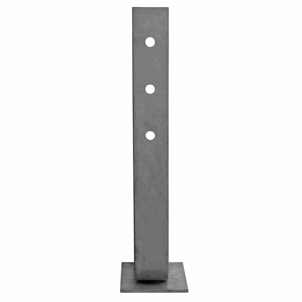 Bolt Down 610mm L Spring Armco Barrier Post Galvanised Steel