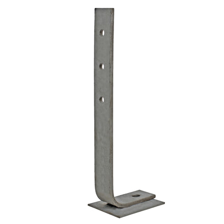 Bolt Down 610mm L Spring Armco Barrier Post Galvanised Steel