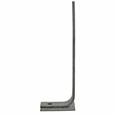 Bolt Down 610mm L Spring Armco Barrier Post Galvanised Steel