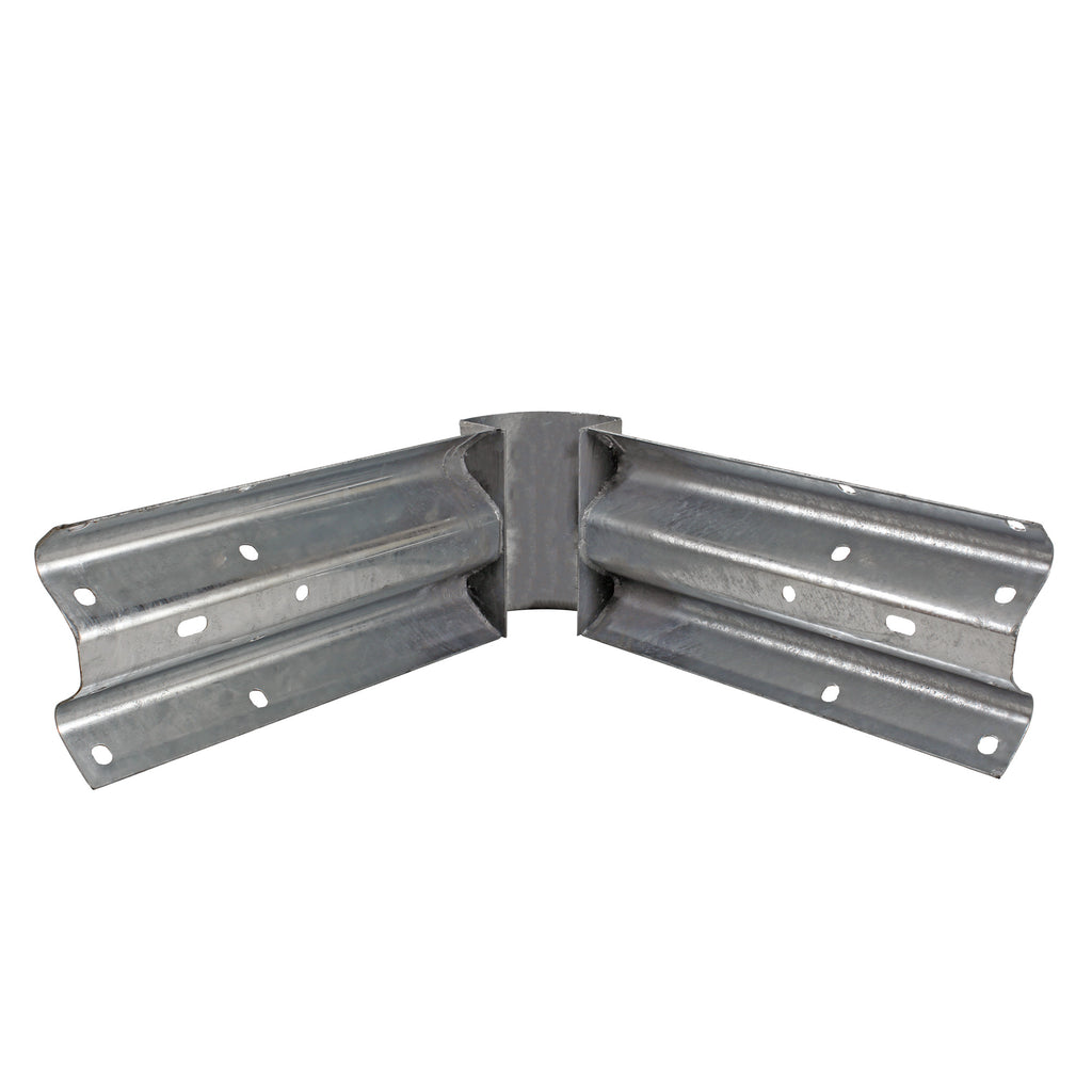 Flexible Fabricated External Armco Barrier Corner Galvanised Steel