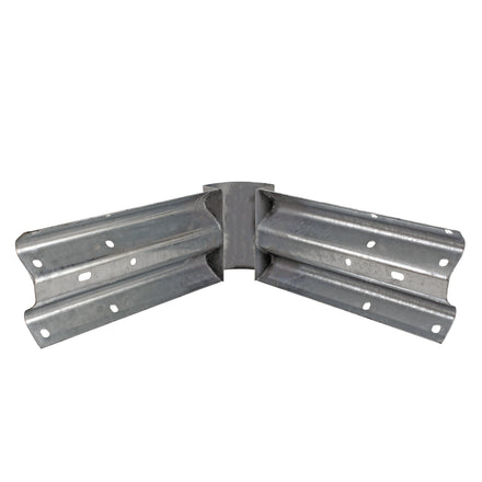 Flexible Fabricated External Armco Barrier Corner Galvanised Steel