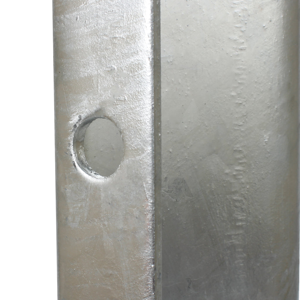 Cast In 1160mm Z Section Armco Barrier Post Galvanised Steel