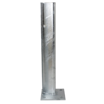 Bolt Down 760mm Z Section Armco Barrier Post Galvanised Steel