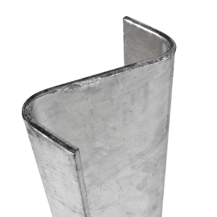 Cast In 1160mm Z Section Armco Barrier Post Galvanised Steel