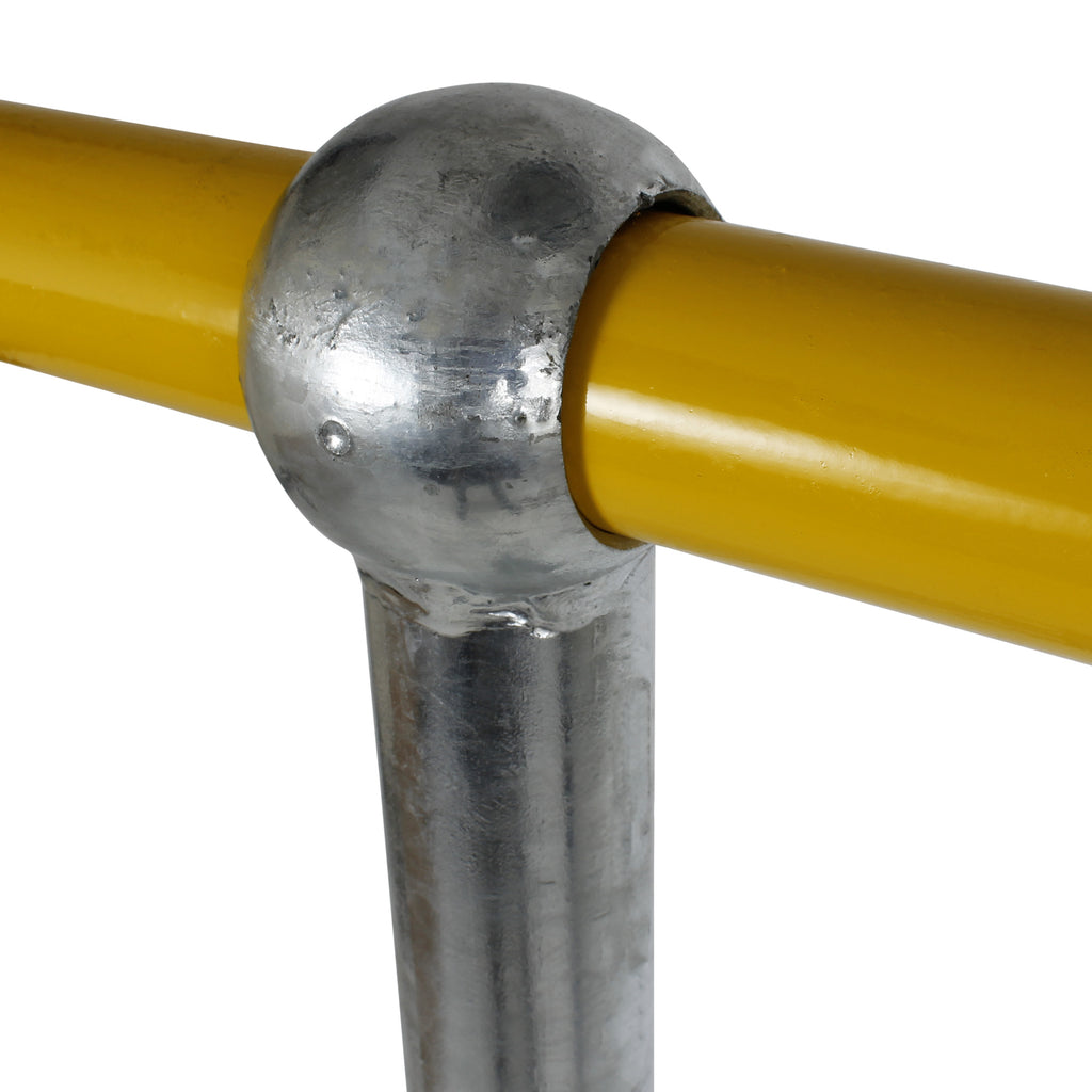 Bolt Down 760mm Handrail Mount RSJ Armco Barrier Post Galvanised Steel