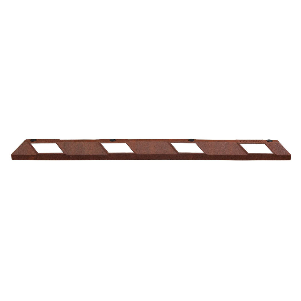Park-aid 1200mm Rubber Wheel Stop With Fixings