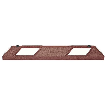 Park-aid 900mm Rubber Wheel Stop With Fixings