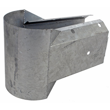 Bullnose Return Armco Barrier End Cap Galvanised Steel