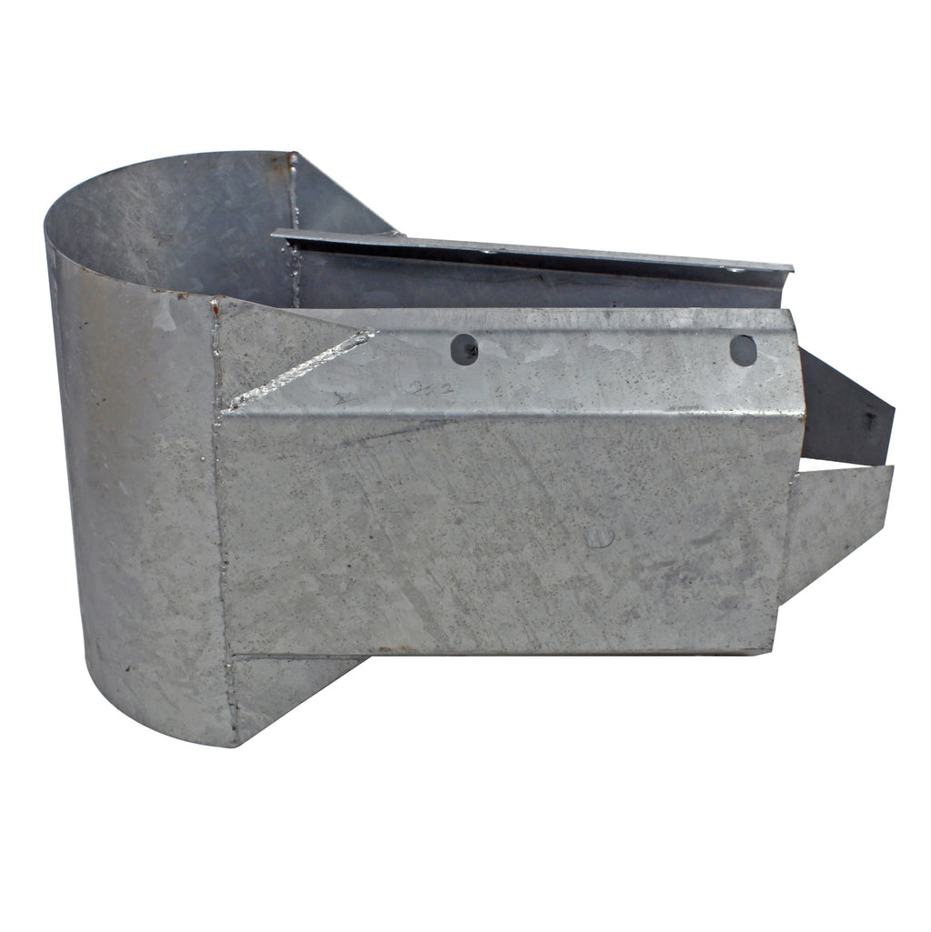 Bullnose Return Armco Barrier End Cap Galvanised Steel