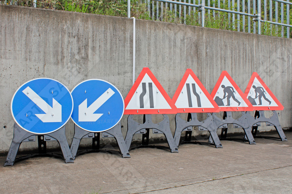 QuickFit EnduraSign Road Works Sign Package | 750mm