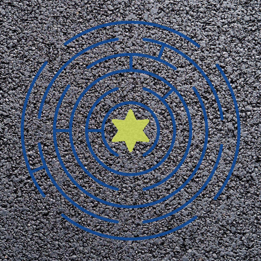 Circle Maze Playground Marking Set