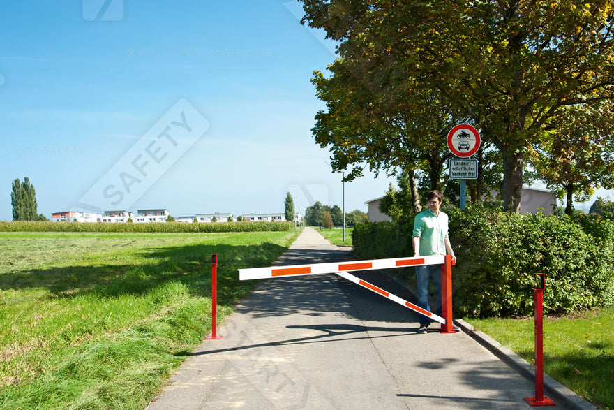 Compact Barrier Installed