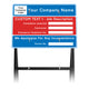 Dry Wipe Custom Information Quick-fit 600x450mm  - Face Only