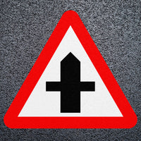 Crossroads Ahead Preformed Thermoplastic Road Marking